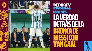 Leo Messi: "Un técnico como es Van Gaal, siento que le faltó el respeto a la Selección Argentina".