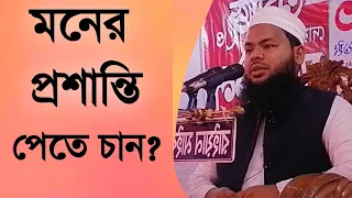 মনের প্রশান্তি পেতে ওয়াজটি শুনতে পারেন | waz