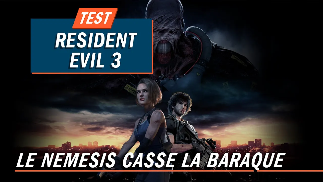 Vido-Test de Resident Evil 3 Remake par JeuxVideo.com