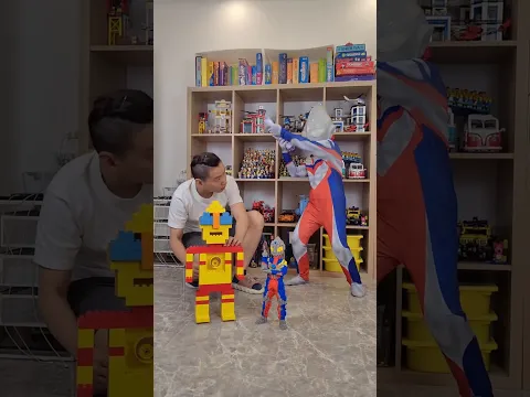 Papa made me Spider-Man and also a robot/🤖/#shorts #video