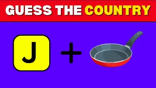Guess the country by emoji quiz 🌍🚩