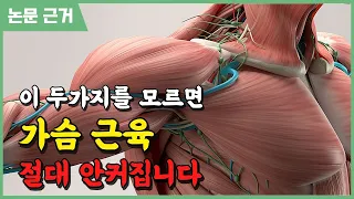 이 두가지만 하면 가슴 근육 무조건 커집니다!