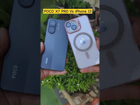 POCO X7 Pro Vs iPhone 13 Camera Test:;!!