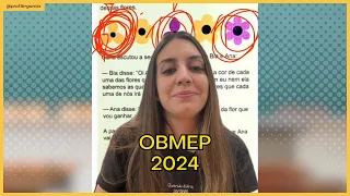 Qual era a flor de Ana? (OBMEP 2024)