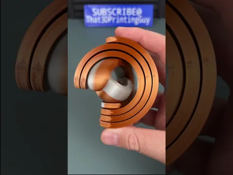 This Is A 3D Printed Arc Spin Fidget.