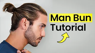 HOW TO GET A MAN BUN 2024 | Men’s Long Hairstyle Tutorial