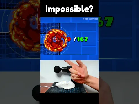 NO BATIDAO Impossible 167 Click Ball Spam in Geometry Dash! #shorts