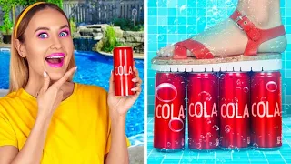 किसी से खाना कैसे छिपाए || मज़ेदार सिचुएशनस और कमाल के DIY 123 GO! TRENDS पर