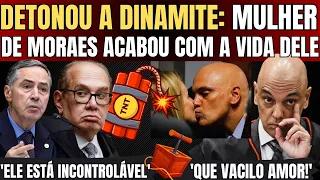"DESTRUIDO" MULHER DE MORAES ACABA DE COMPLICAR A VIDA DELE COM ESTA BOMBA! VEJA