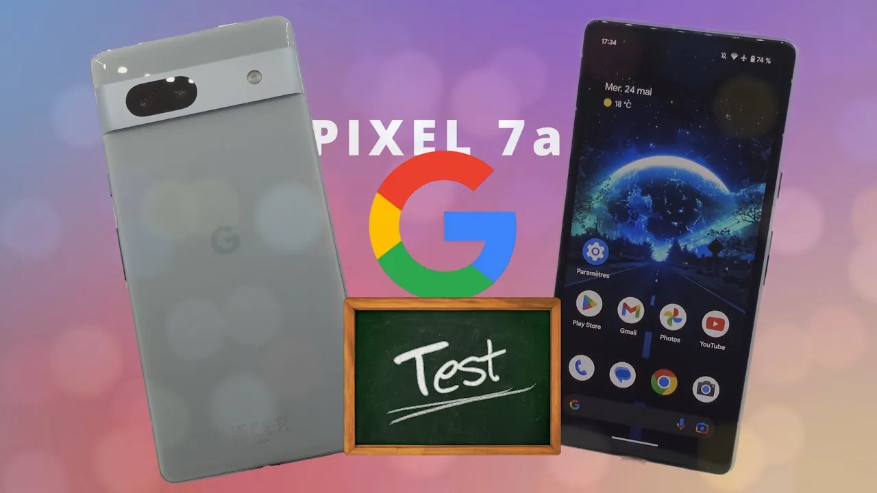 Vido-Test de Google Pixel 7a par YanNick