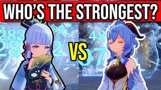 DPS SHOWDOWN! Ayaka vs Ganyu! Who's the TOP 5★ CRYO DPS?! Genshin Impact