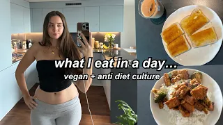 what I eat in a day ♡ plant based + anti diet culture
