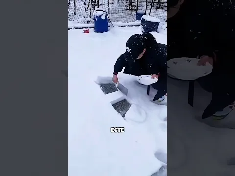 ¡Hielo para papá, mamá, hermano y hermana… y el del medio es solo mío! 😂🤣😜❄️🍦