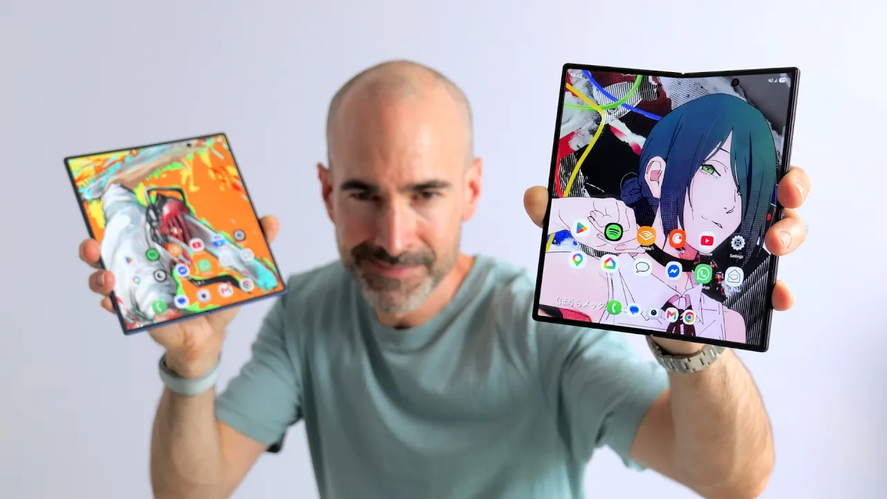Vid�o-Test de Samsung Galaxy Z Fold 8 Ultra par Tech Spurt