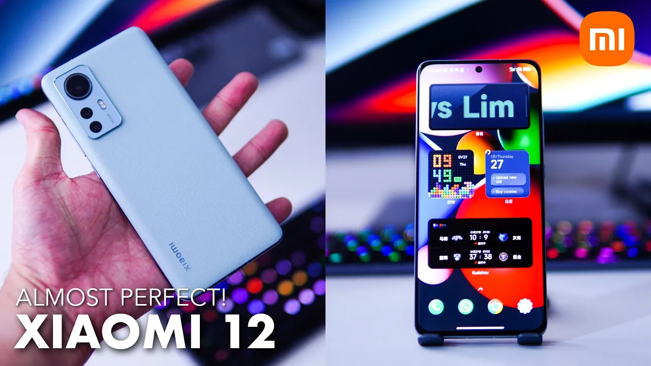 Vido-Test de Xiaomi 12 par Lim Reviews