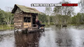 5 HARI BIKIN MARKAS DI ATAS AIR & BERBURU SAMPAI DAPAT BANYAK IKAN MONSTER😅 #bocahpecicilan