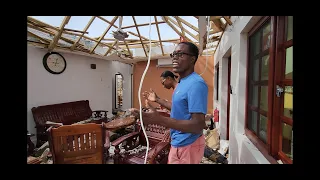 Fitzgerald and Monique Hutchinson Share Their Survival Story During Hurricane Beryl