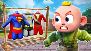 Superhero Team Song | Baby Superhero cartoon & Nursery Rhymes