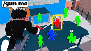 Playing MM2 With REAL HACKS... (Admin Commands)