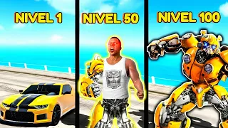 DE HUMANO A TRANSFORMERS: EL NIVEL 100 ES IMPARABLE ⚡