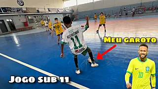 JOGO Palácio das Artes vs Colégio Imaculada - amistoso de futsal (sub 11)