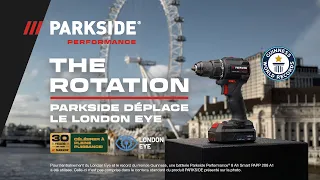RECORD DU MONDE : perceuse-visseuse sans fil contre London Eye | « THE ROTATION »