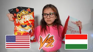 AMERIKÁBAN VS. MAGYARORSZÁGON KAPHATÓ KAJÁK🍿🥒