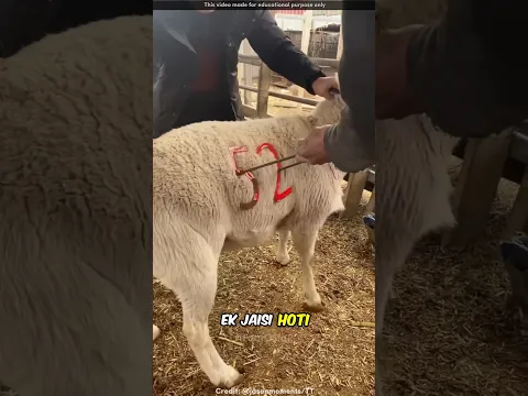 Correct Method of sheeps Numbering
