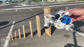 Domino Effect vs police 👮‍♀️