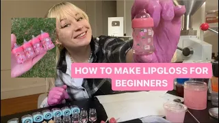 How to make lipgloss | beginner friendly