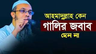শায়খ আহমাদুল্লাহ কেন গালির জবাব দেন না নিজেই বললেন Sheikh Ahmadullah