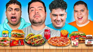 100 MIL CALORIAS en UNA HORA!!! HECTOR se VOMITA.