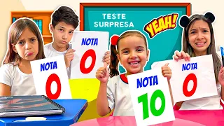 Manu mostra que o conhecimento é a coisa mais importante na escola (FT Jessica Sousa)