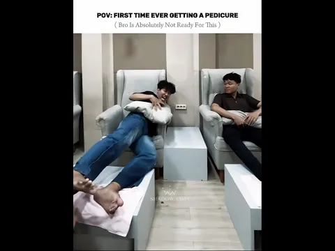 First Time Pedicure...😂 ll #shorts #viral #trending #kdramaedit #bts #viralvideo