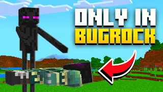 20 HAL YANG HANYA ADA DI MINECRAFT BEDROCK EDITION!