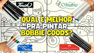 Pintando Bobbie Goods com 4 Materiais Diferentes !!