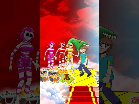 Who Will You Choose - Pomni Team or Gangle Team??? TADC | Funny Animation #shorts #tadc #viral #meme