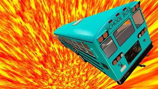 Open Bridge Jumping Into Volcano With Cars #2 - BeamNG drive