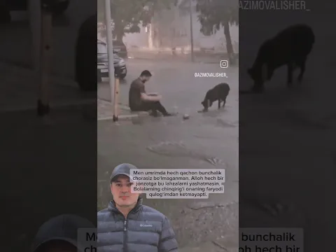 Ona itning bolalari qutqarildi.