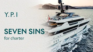 SEVEN SINS 52M/171' Superyacht for Charter | Sanlorenzo Yacht with Glass-Bottom Swimming Pool - YPI