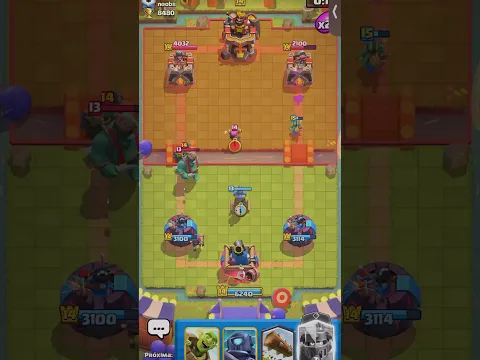 Partida da Arena 22 #clashroyale #clashtok #gaming #clash #fyp