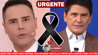 👉 MORRE APRESENTADOR, APÓS CÂNCER DE PULMÃO.. │ Luiz Bacci, notícia é confirmada.. │ César Filho..