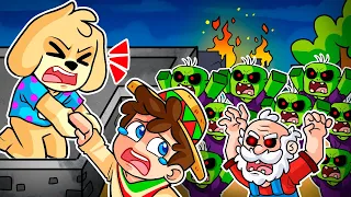 SOBREVIVE AL APOCALIPSIS ZOMBIE en MINECRAFT! 🧟‍♂️😱 con SILVIOGAMER y PANCRACIO