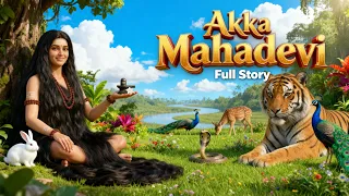 Akka Mahadevi Real Life Story | Animated Movie | वह रानी जिसने भगवान शिव के लिए सब कुछ त्याग दिया