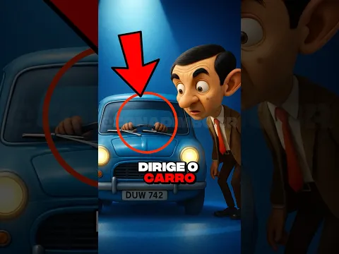 Quem dirige o carro azul que persegue Mr.Bean?🚘
