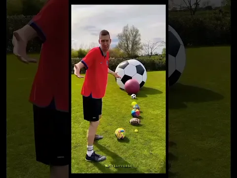 Whatever You Land On, Kick It! #football #soccer #messi #hakimi #viral #shorts