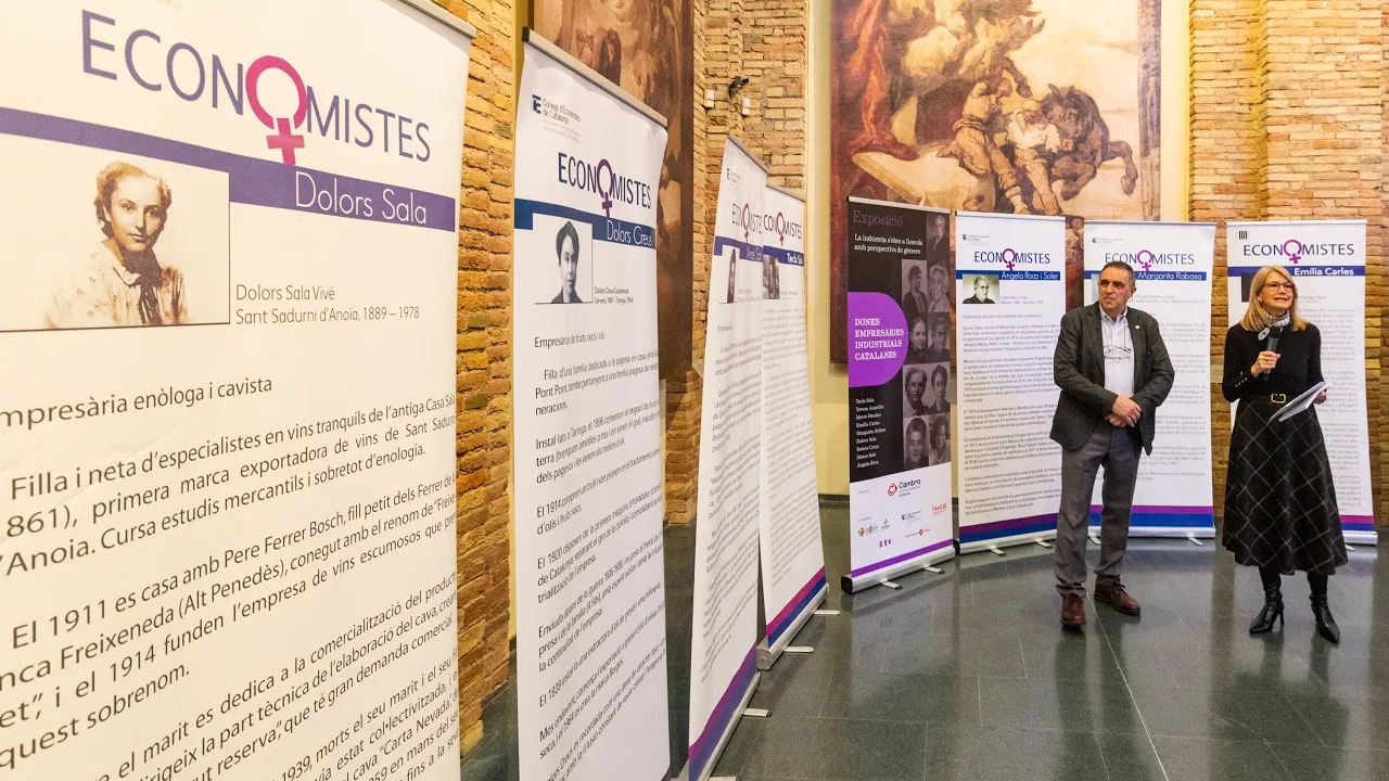 L’exposició “Dones empresàries industrials catalanes” promou més presència femenina en la indústria