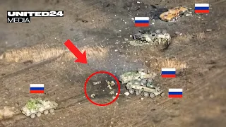 Dozens of Russian Vehicles Destroyed as Coordinated Ukrainian Defense Crushes Offensive