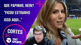 ISA PAGLIARI COMPLICA CASIMIRO NO MEIO DA LIVE E CHAT BOTA PILHA - CORTES TNT SPORTS