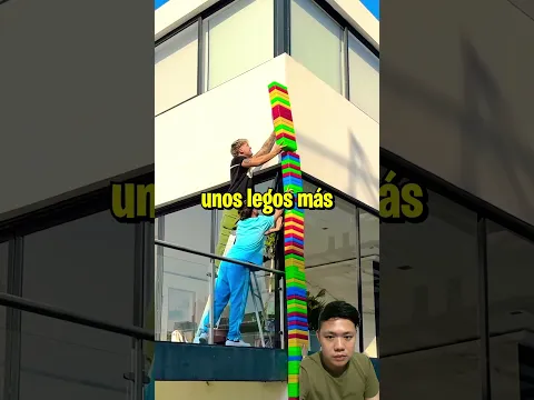 Susun lego setinggi rumah⁉️